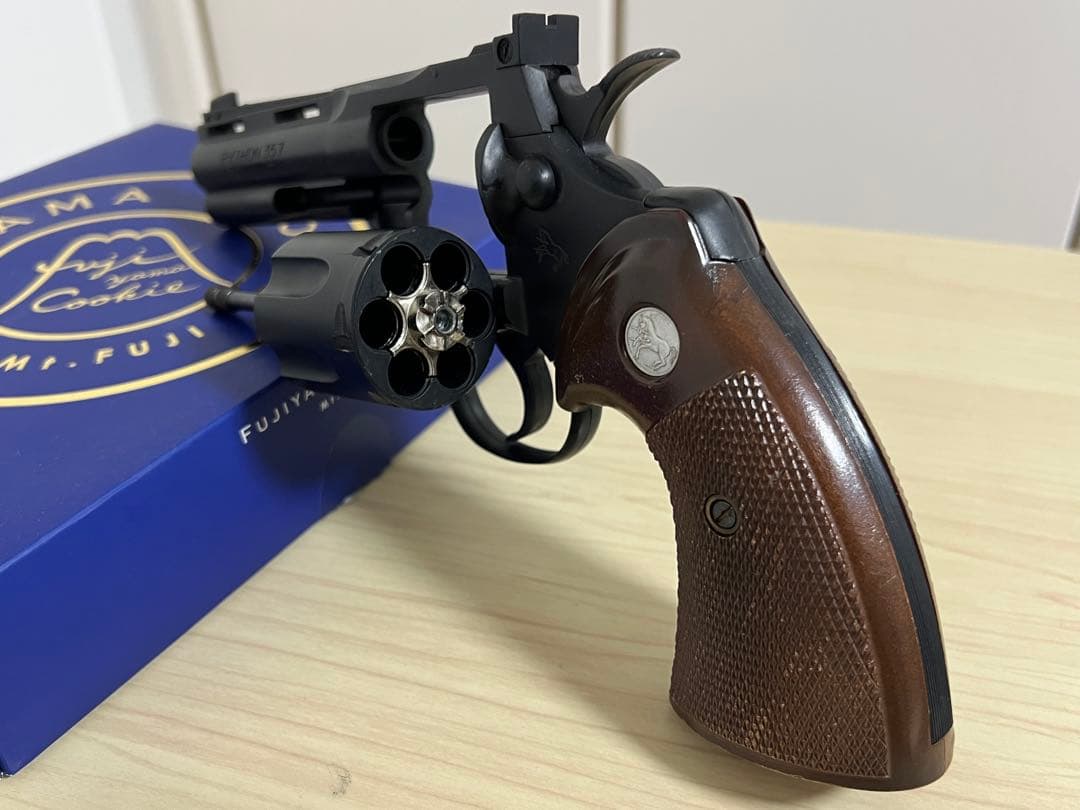 コクサイ製　パイソン357マグナム 樹脂製モデルガン　本体のみ(インサートあり)