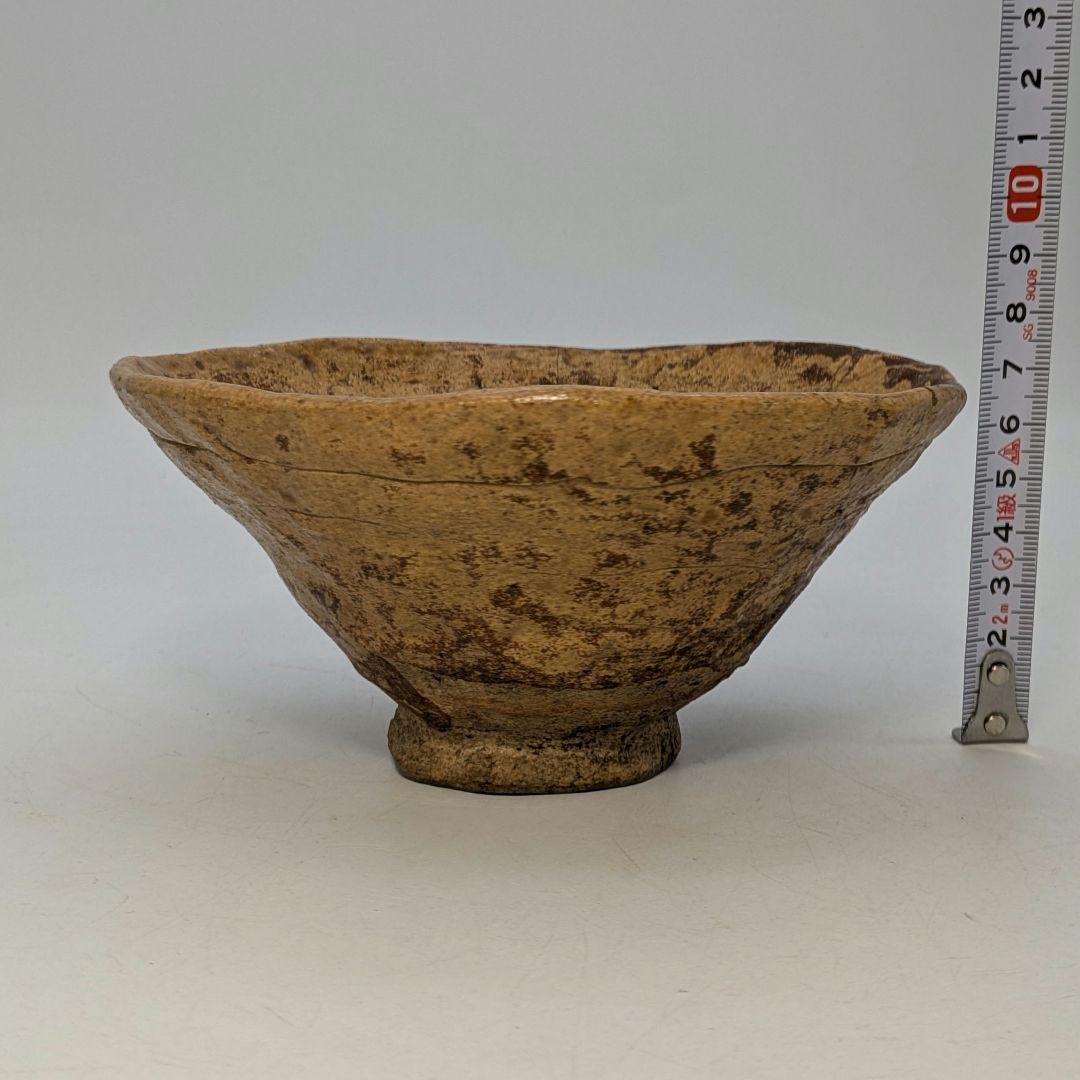 【直しあり】高村光雲 伊羅保釉手造り茶盌 用心箱 抹茶碗 抹茶茶碗 茶道具 茶器