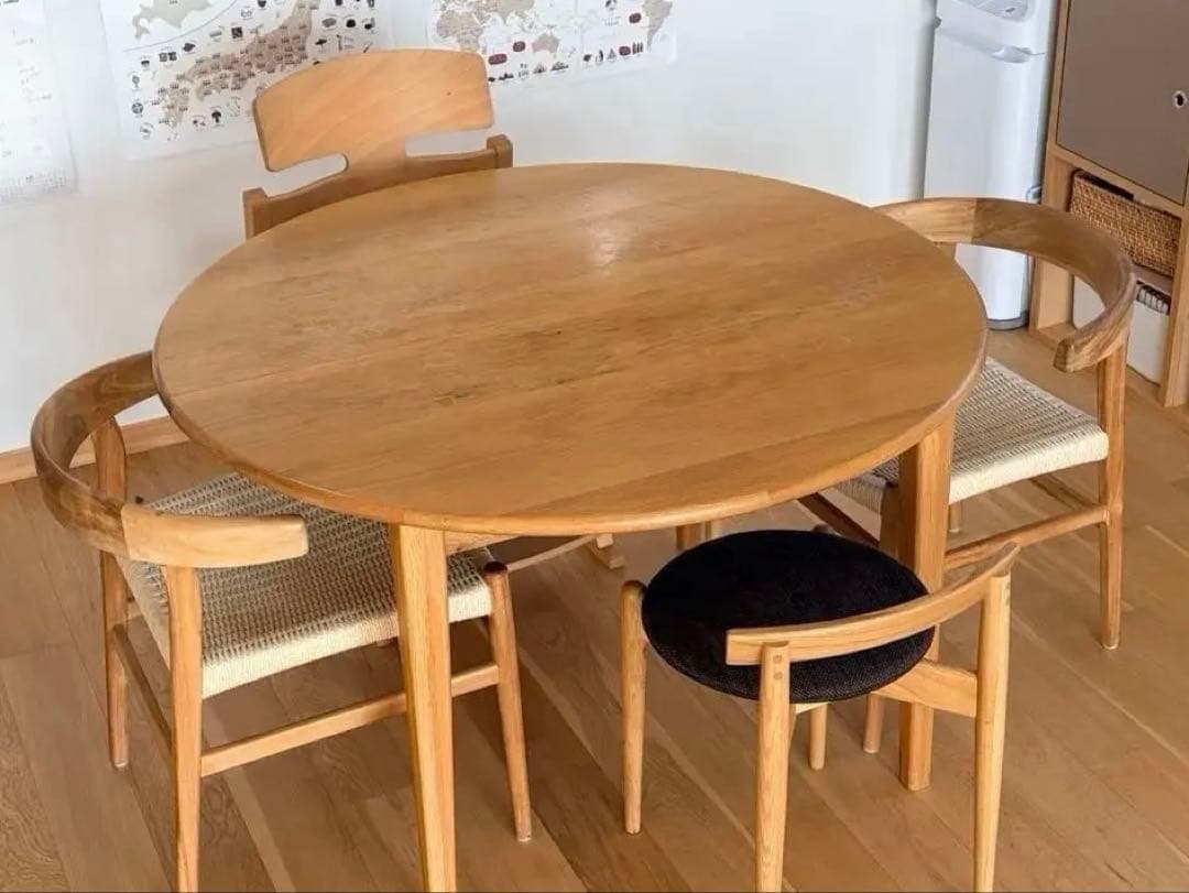 Re:CENO　folk 伸縮式 ダイニングテーブル