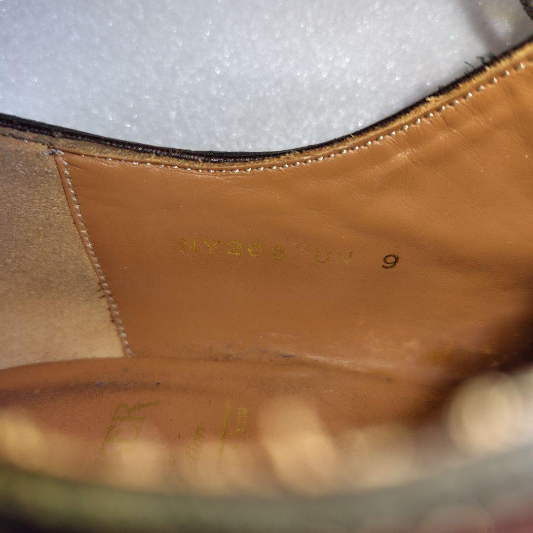 美品 NEWYORKER NY206 Uチップ 28.0cm ボルドー