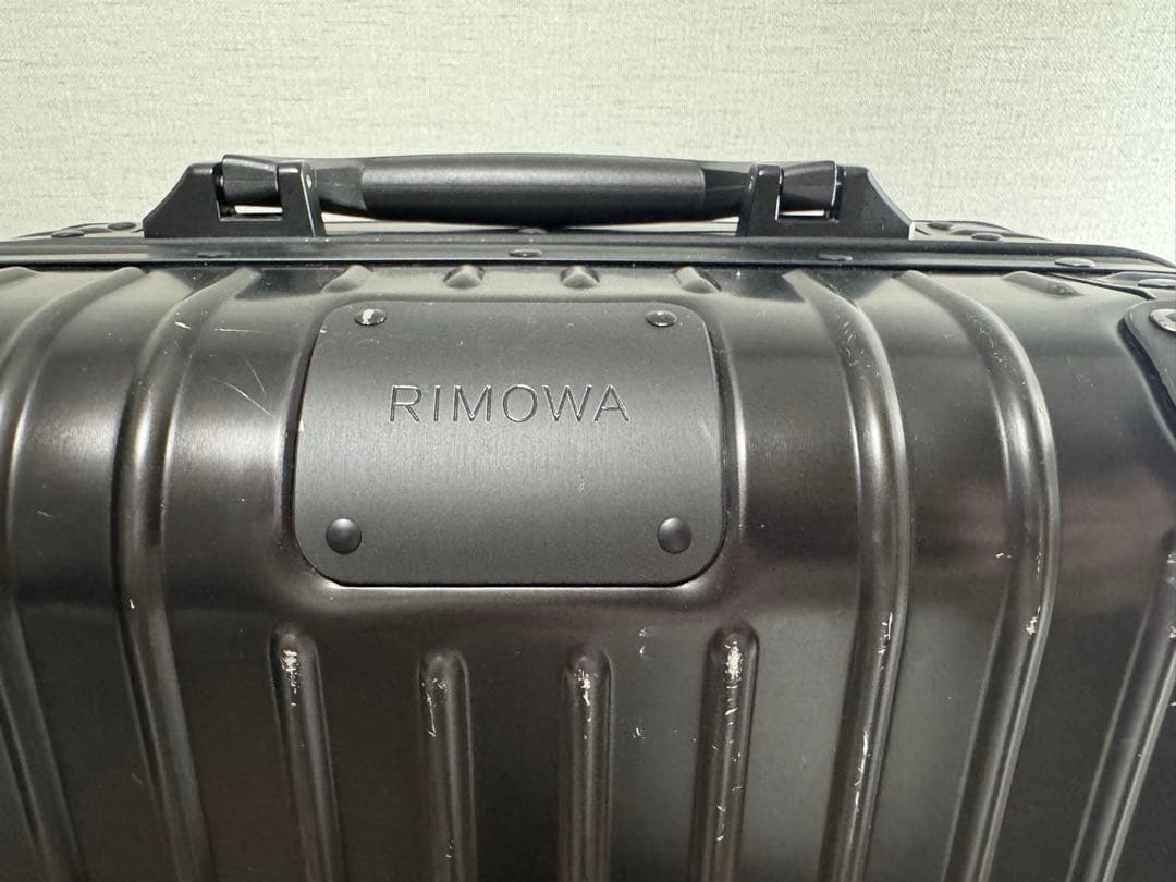 RIMOWA リモワ オリジナルキャビンS 機内持ち込みブラック 31L