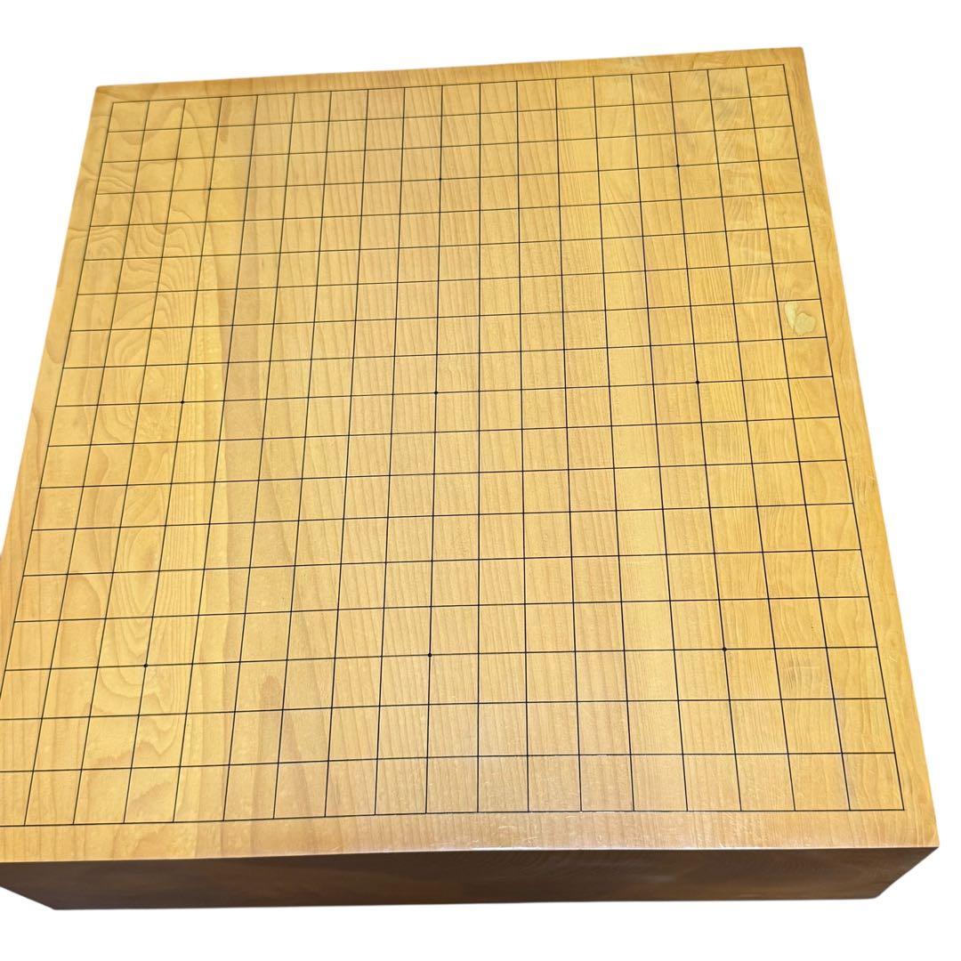 【極美品】本榧碁盤＆蛤碁石182個セット桐覆い 布カバー付き