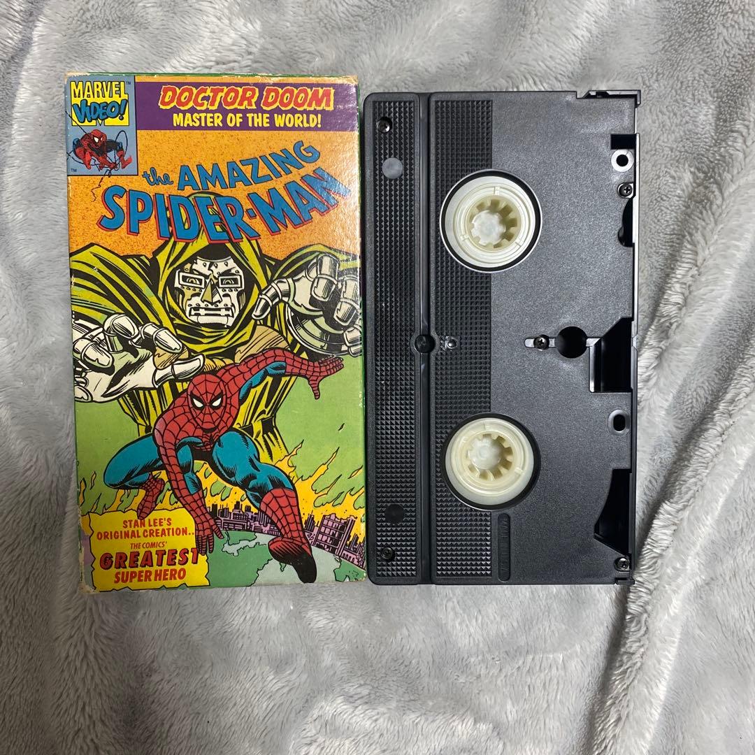 【激レア】MARVEL スパイダーマン カセットテープ