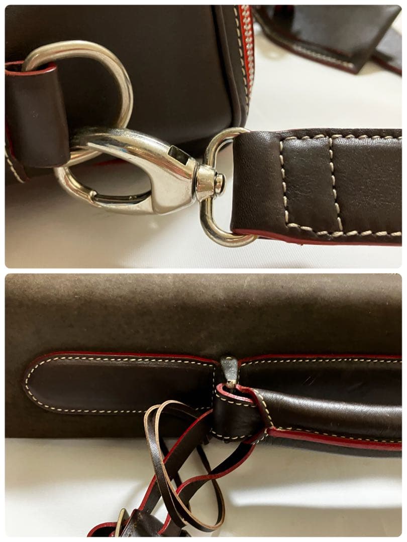 希少Ferrariフェラーリ本革レザートラベルバッグ　ガーメントバッグ2way