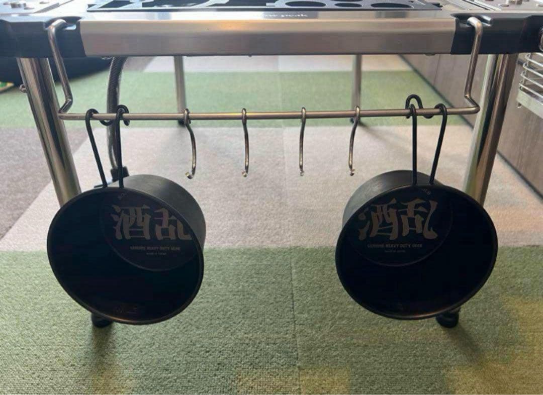 スノーピーク同等品テーブルトップアーキテクト ランタンハンガーとクランプ互換品