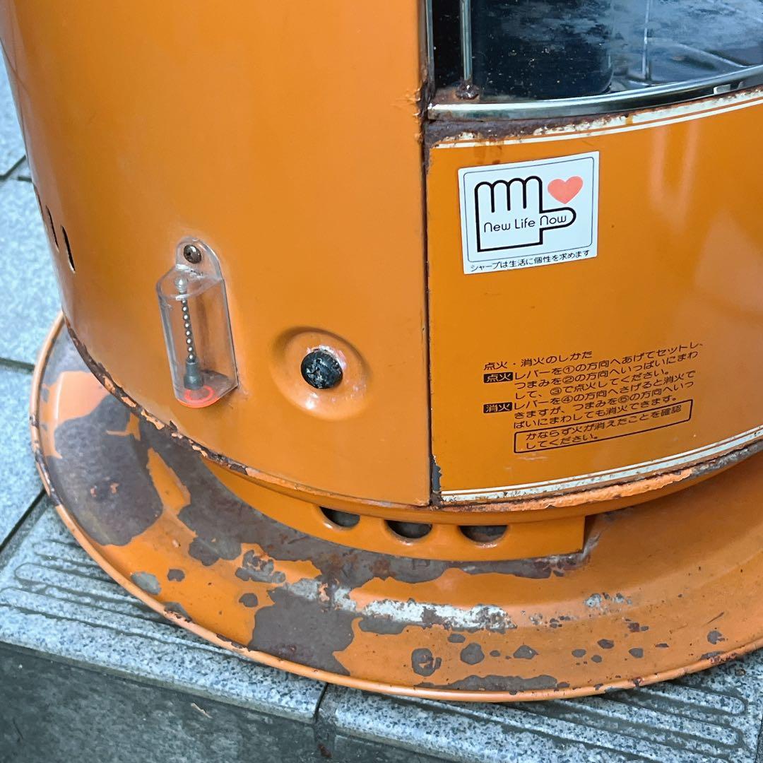 【最終値下げ】SHARP myペチカ1800 オレンジ 石油ストーブ 昭和レトロ