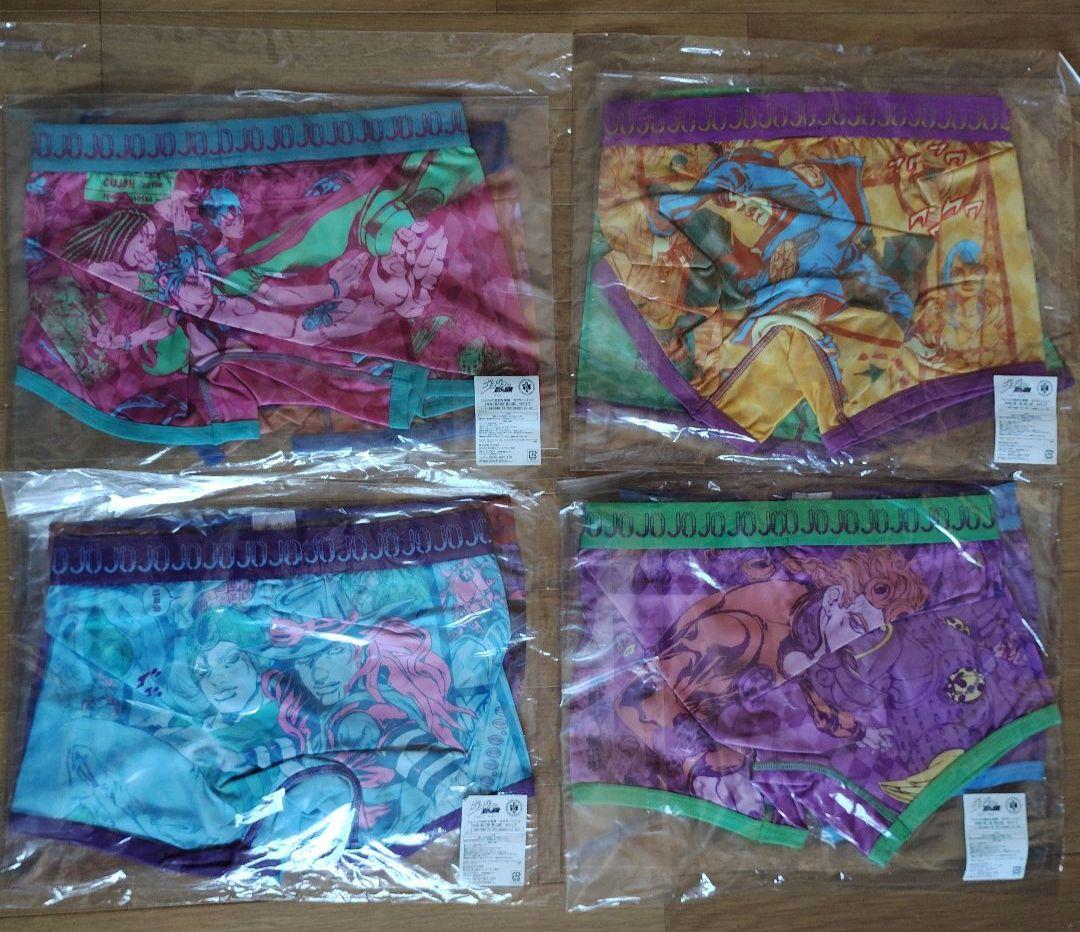 ジョジョの奇妙な冒険　原画展記念ボクサーブリーフ　Mサイズ　1～8部