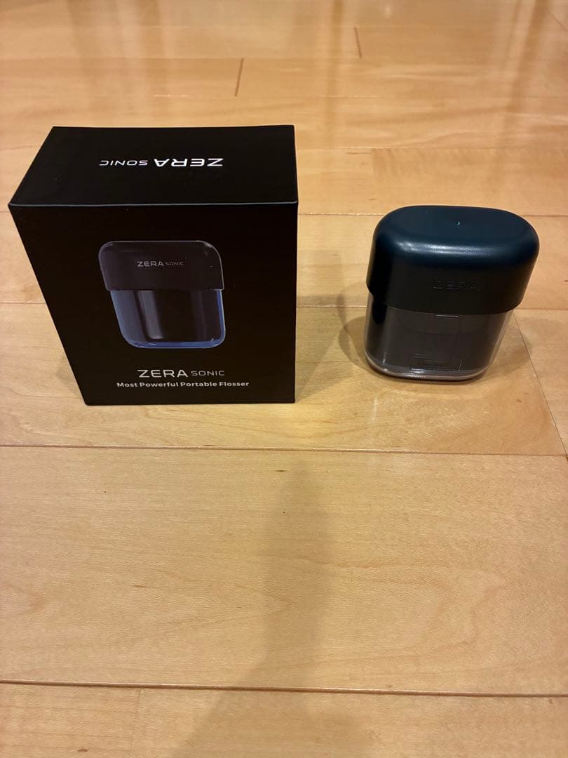 新品未使用品 zera sonic-x 電動ウォータープロセッサー歯間洗浄ブラシ