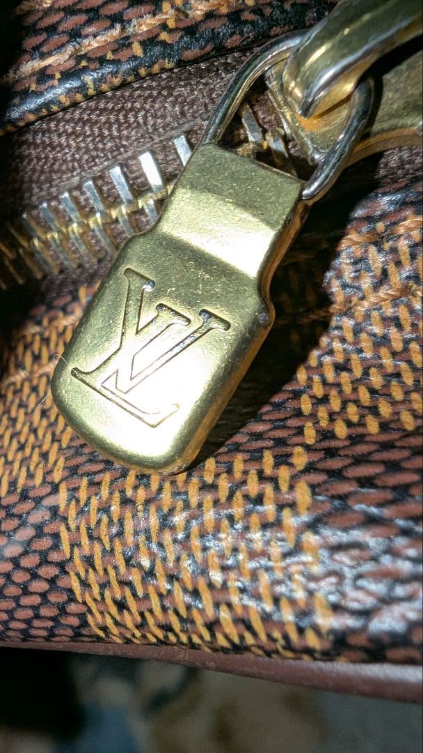 LOUIS VUITTON ダミエ オラフショルダーバッグブラウン MI0076