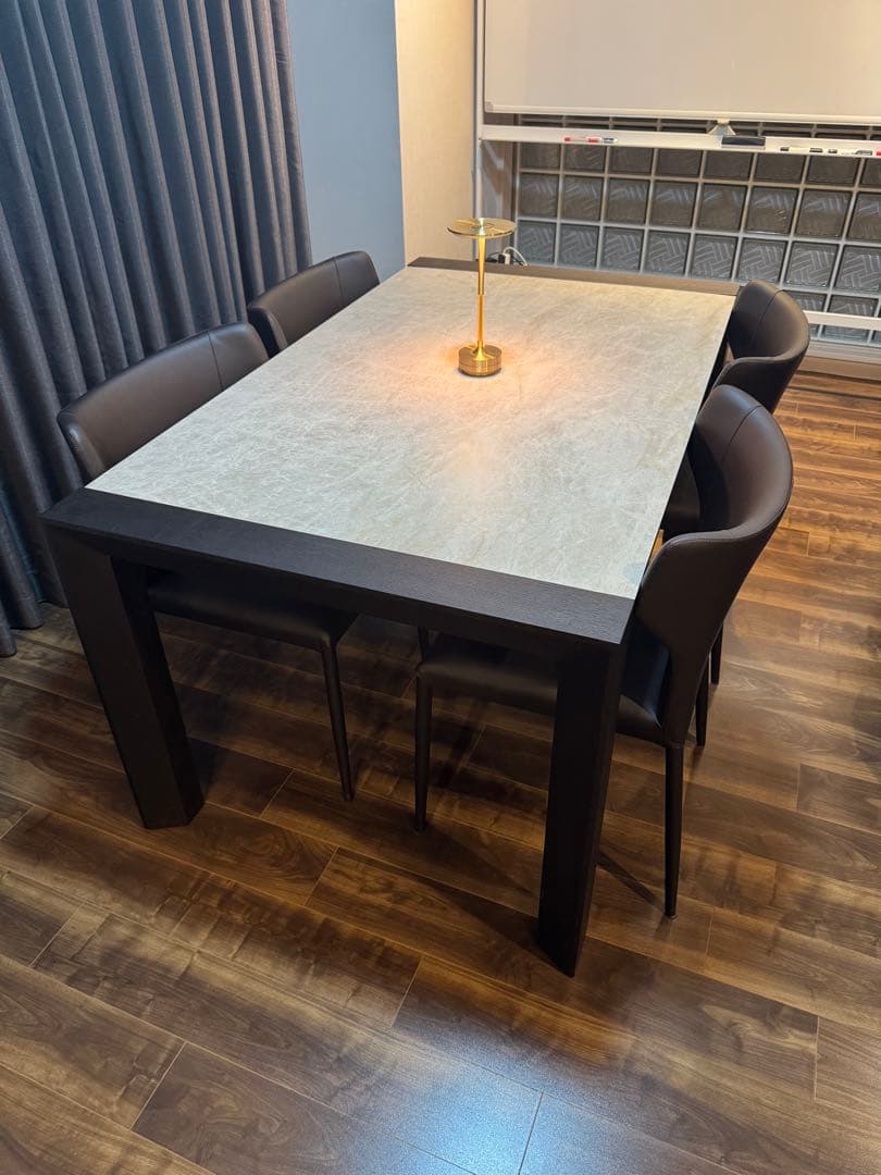 【グェン3/3回目】アルモニア｜ダイニングテーブルセット（チェア4脚）