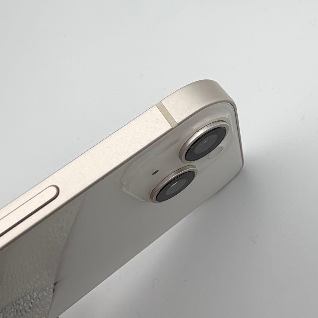 iphone14plus 本体128GBホワイトバッテリー残量89%SIMフリー