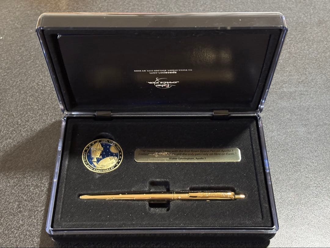 筆記具 Limited Edition Apollo 7 Gold Titanium