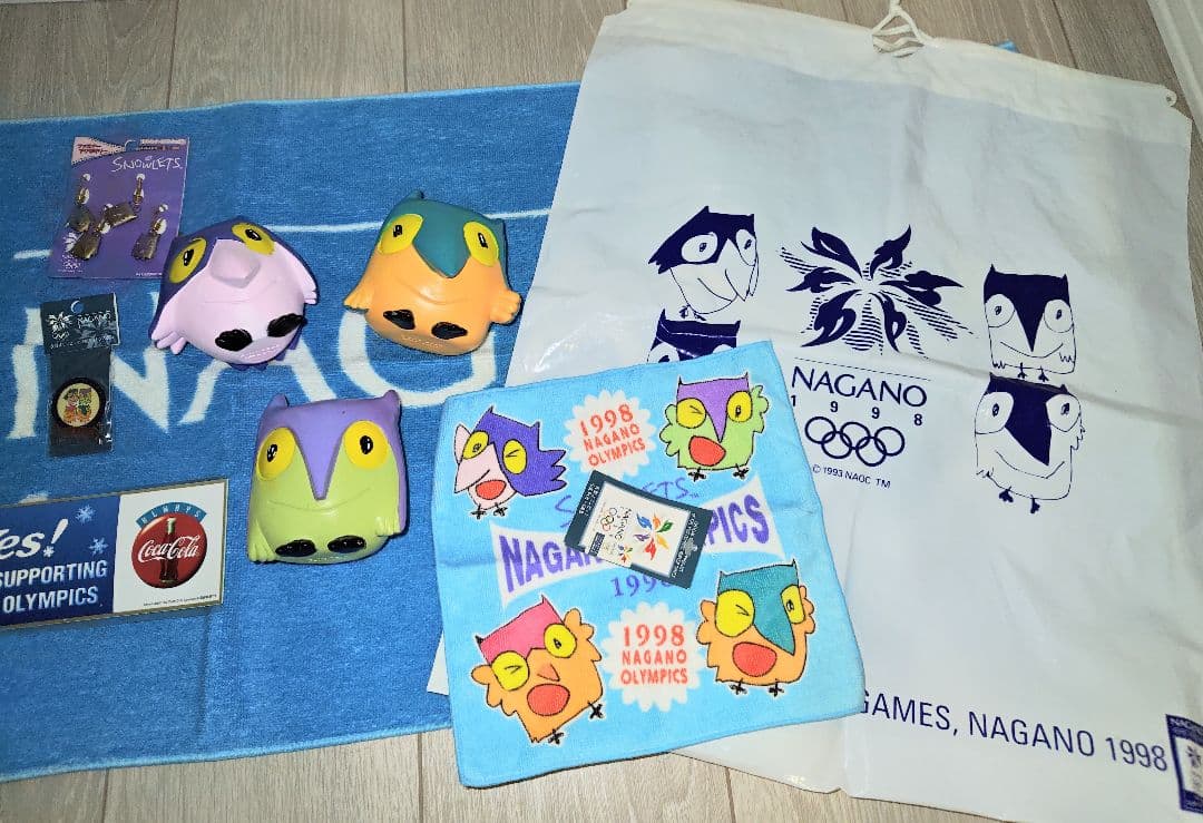 1998年 長野オリンピックグッズセット 冬季 グレツキー 原田雅彦 船木和喜