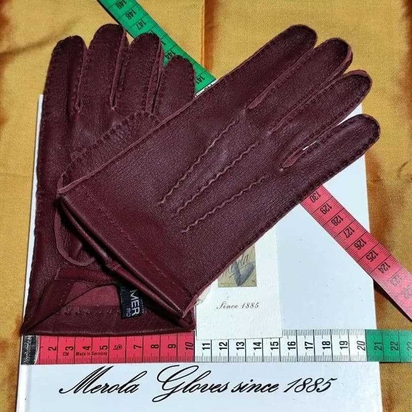 今季 メローラ ディアボルドー ライニングなし 革手袋 グローブ MEROLA