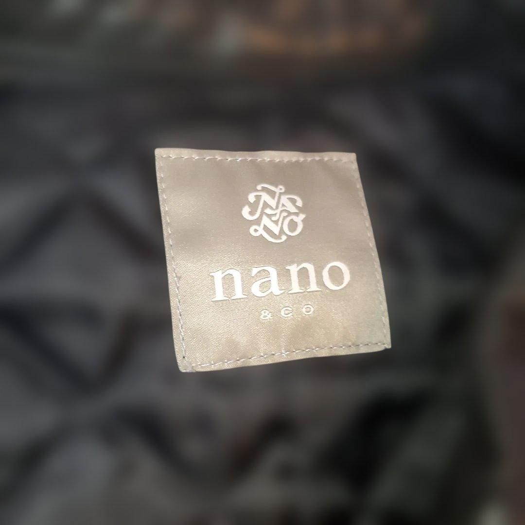 ⭐極美品⭐nano・universe ラムレザー 中綿 シングル ライダース