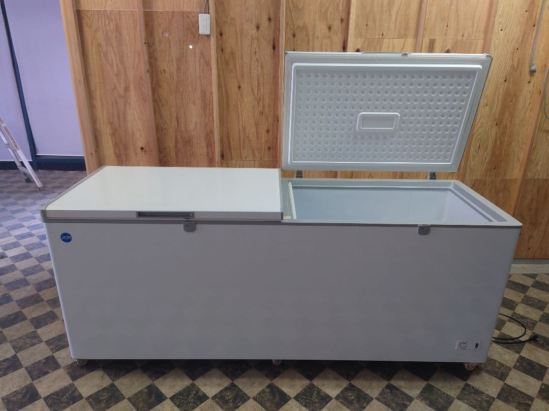 【2021年製①】JCM 冷凍ストッカー JCMC-755 鍵付き 755L