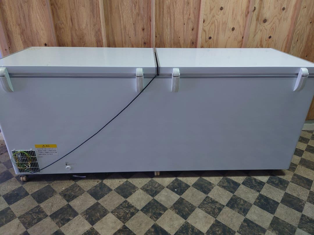 【2021年製①】JCM 冷凍ストッカー JCMC-755 鍵付き 755L