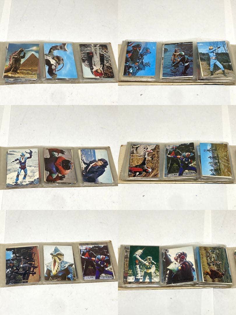 M*.様 合計約223枚 仮面ライダーカード ロボコンカード アルバム4冊セット