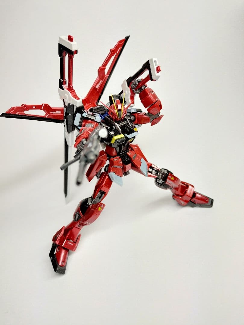 【塗装済完成品】RGソードインパルスSPECⅡ　断捨離　ガンプラ　ジャンク