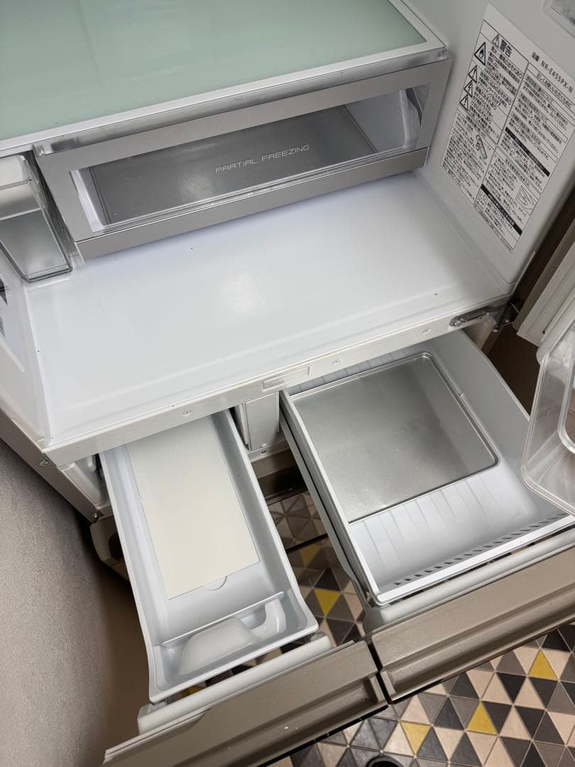 冷蔵庫　パナソニック　NR-E455PX-N