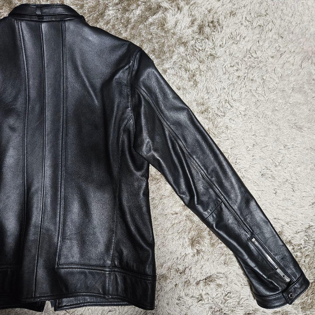 【2024年モデル】 LOVELESS シングルレザーライダース M ブラック