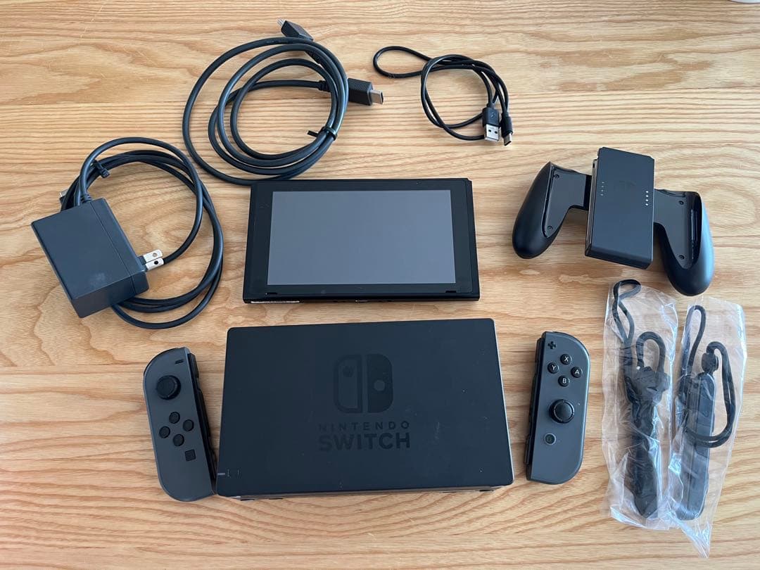【値下げ】Nintendo Switch 本体 グレー ジョイコン付き