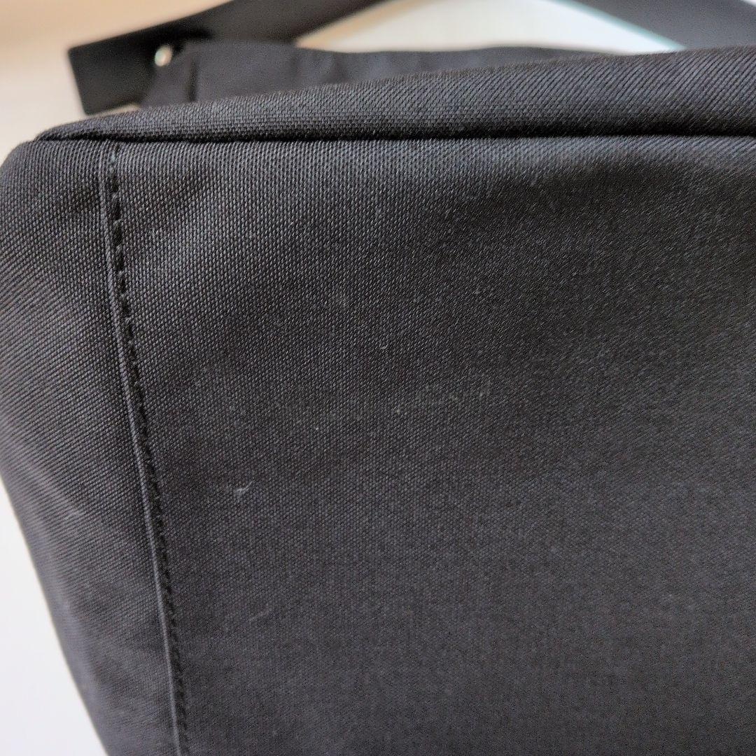 russet　ラシット　ナイロン2wayミニトートバック　ブラック