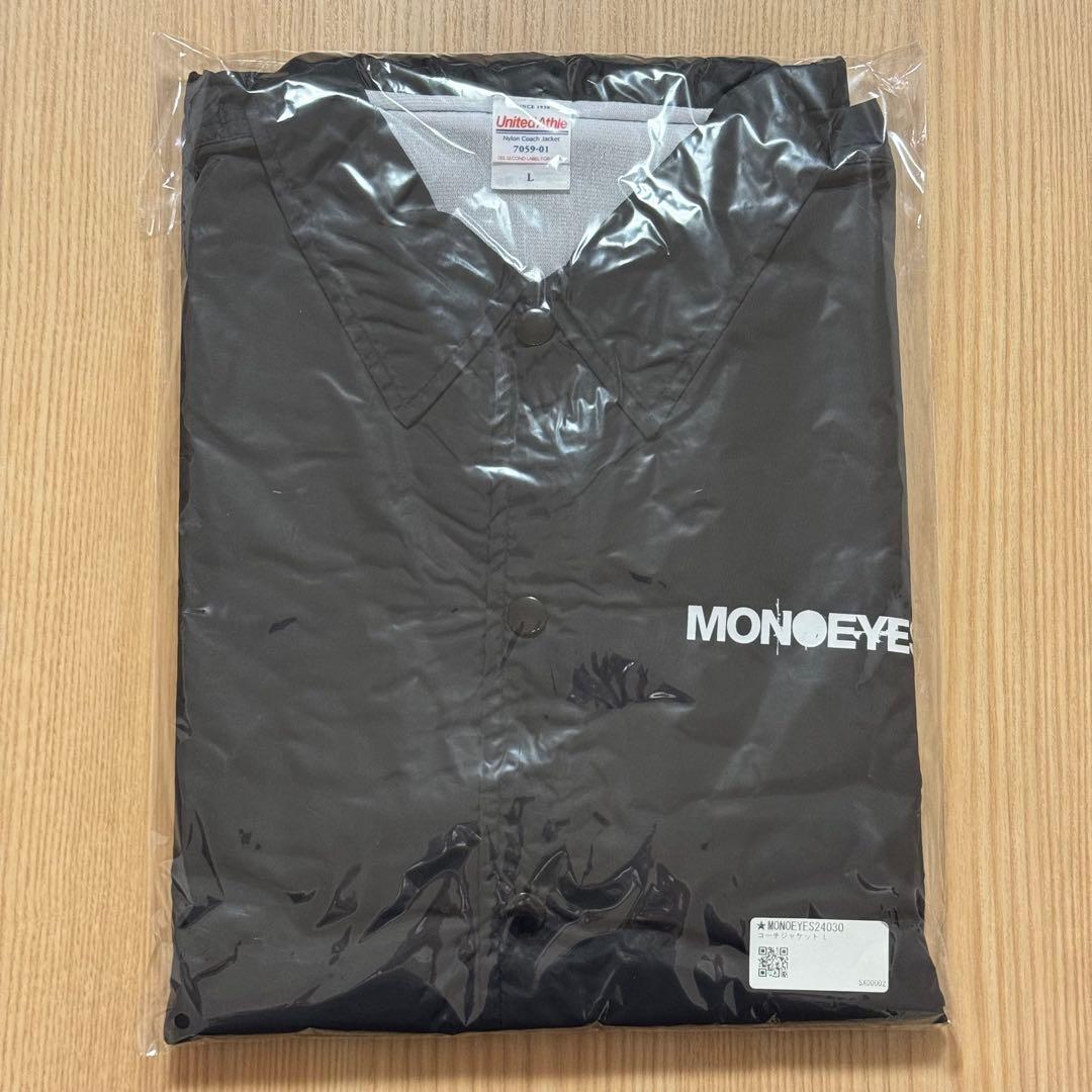 【新品未開封】MONOEYES コーチジャケット 黒 Lサイズ