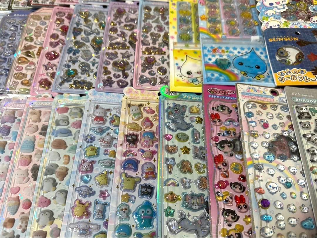 ボンボンドロップ等　シールまとめ売り【82点】