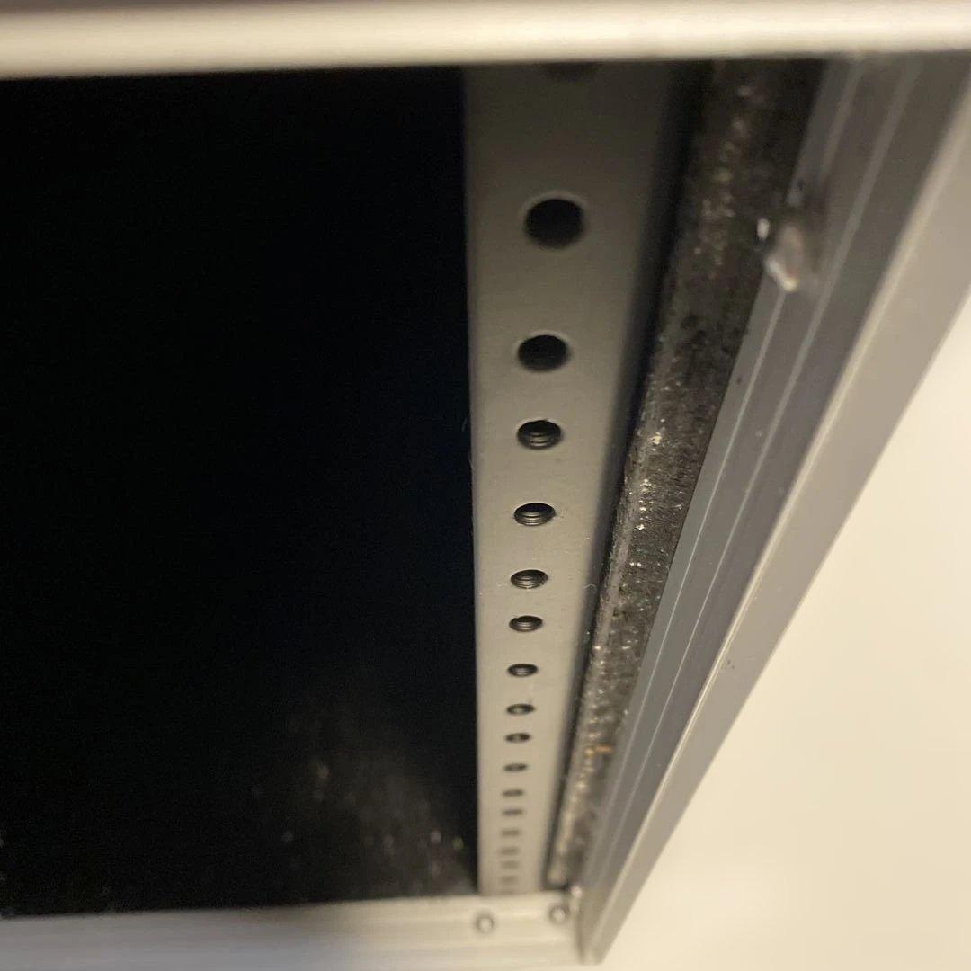 6U ラックケース ① ロング 奥行45cm 両側レール