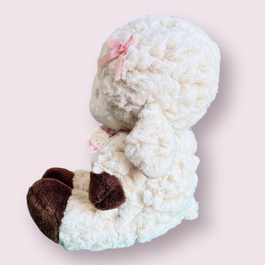 レトロ　ひつじ　ビッグぬいぐるみ