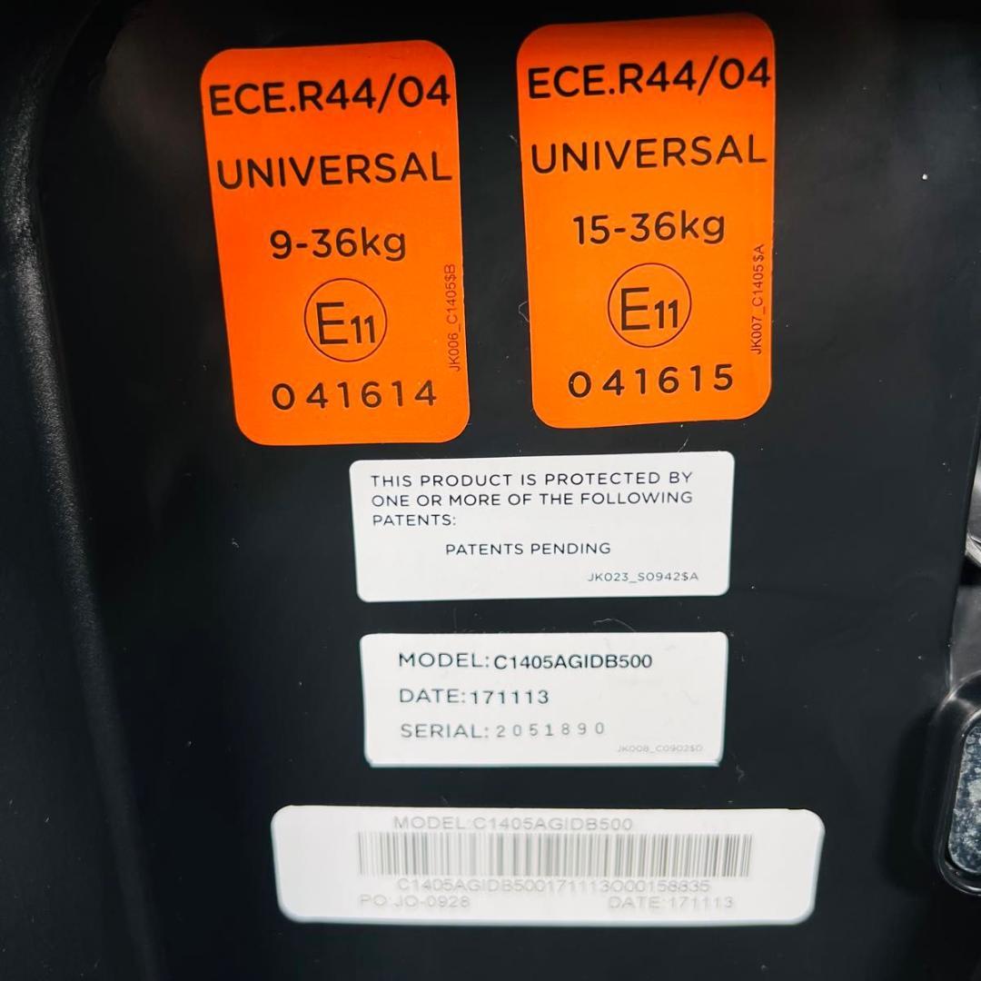 ジョイー エレベート チャイルドシート ジュニアシート カトージ 美品 ネイビー