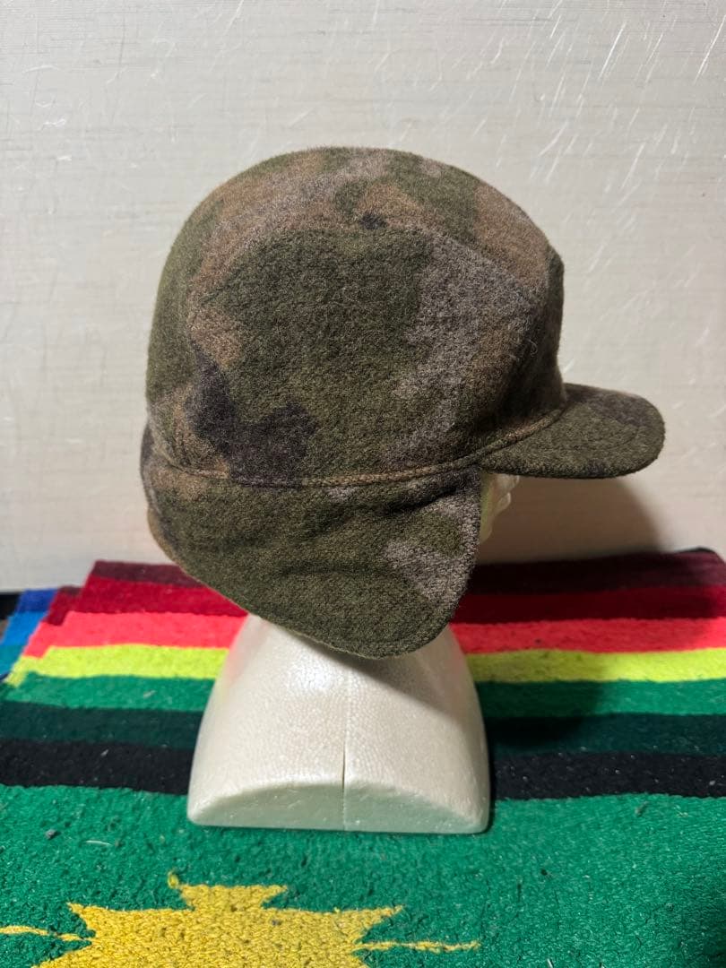 極美品 L.L.Bean エルエルビーン フライトキャップ 迷彩 XLサイズ