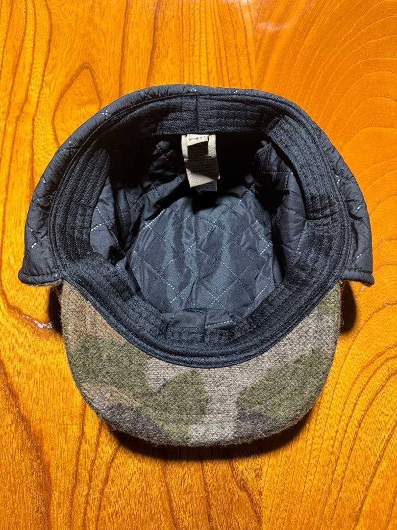 極美品 L.L.Bean エルエルビーン フライトキャップ 迷彩 XLサイズ