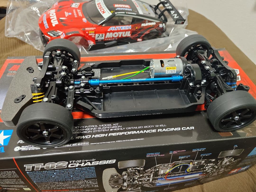 お値引き可能　タミヤ　1/10 Nissan Motul Autech Z