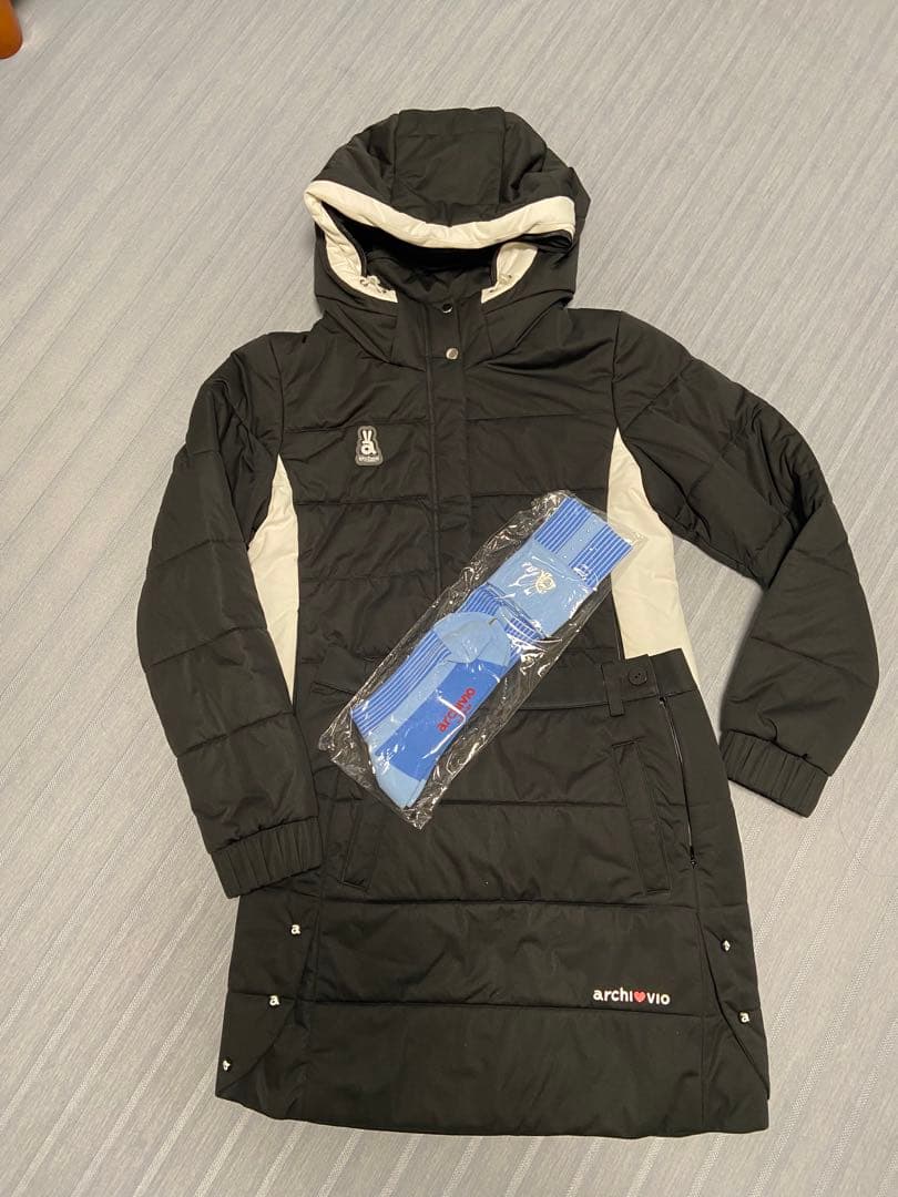 アルチビオ　ARCHIVIO 防寒ダウン上下セット　ソックス付