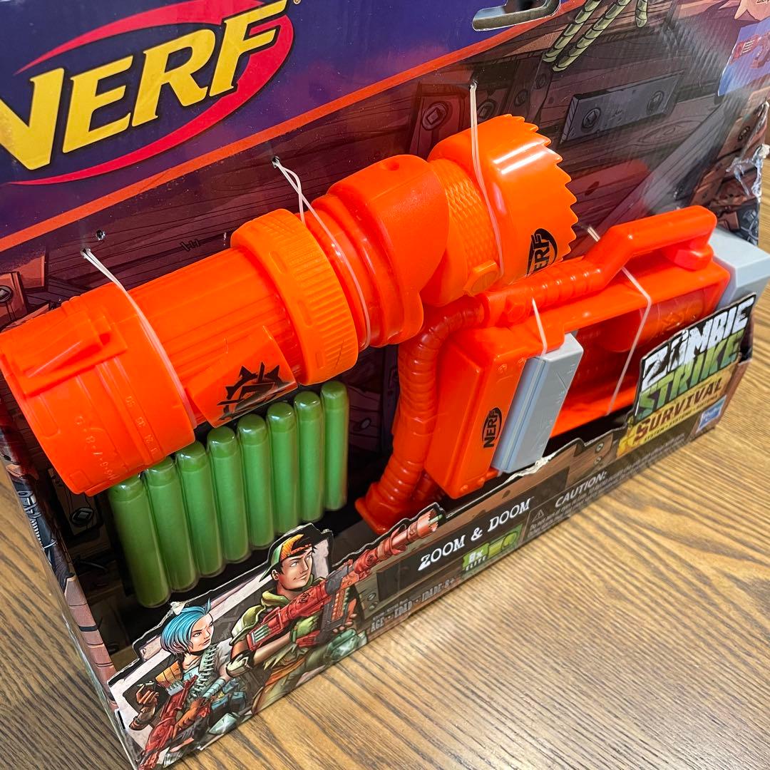 【NERF】ZOMBIE STRIKE ZOOM&DOOM・REFILLセット
