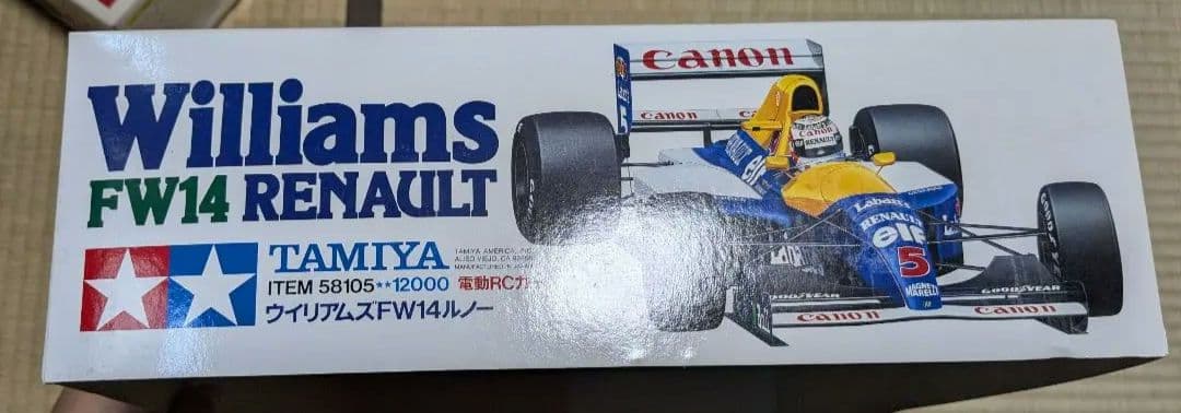 1/10 タミヤ ウイリアムズ FW14 F-1 レーシングカー 当時物 絶版