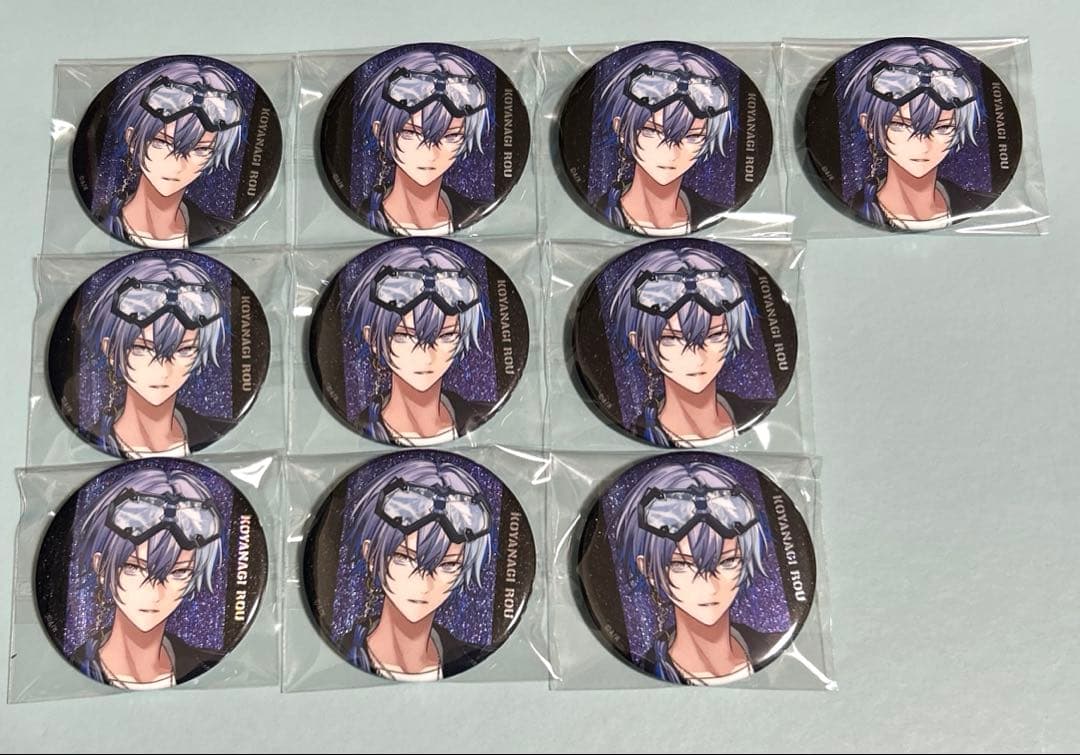 にじさんじ 小柳ロウ ぎゃうるふ 缶バッジ 10点セット