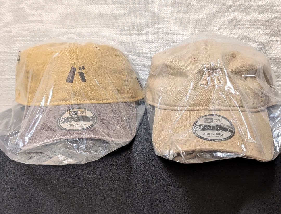 バナナマン cap バ帽 MUSTARD BGE 2個セット ポップアップ