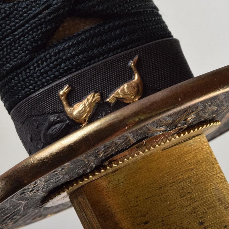 武具　刀装具　日本刀　模造刀　居合刀　刀袋付　C　9372A