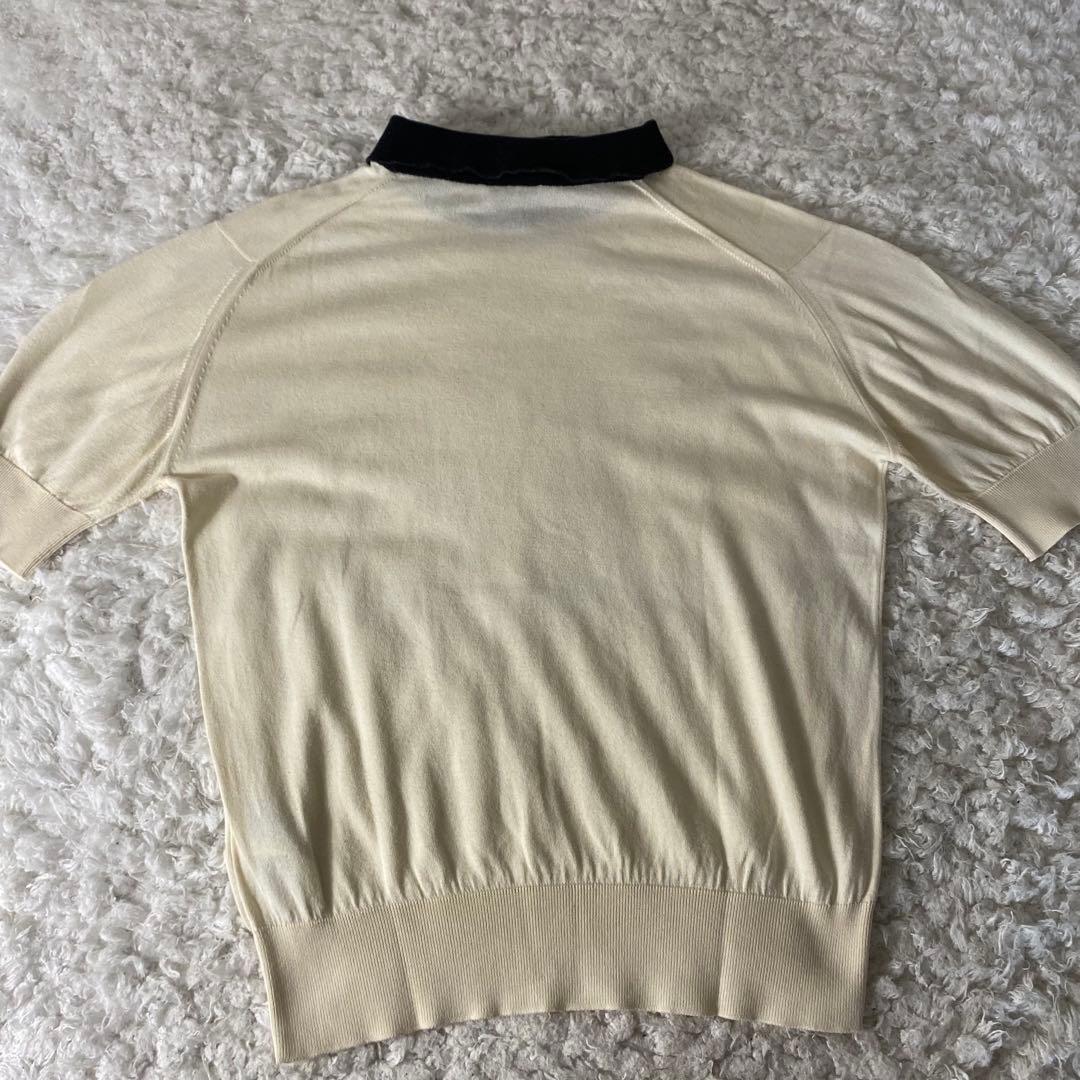 【現行✨】JOHN SMEDLEY ポロシャツ S ベージュ