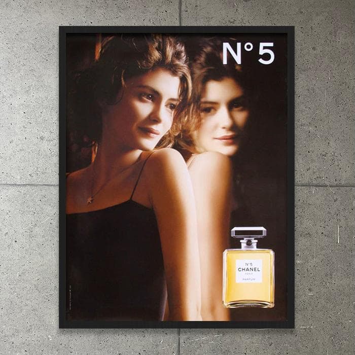 額装品/シャネル 2011年　オドレイ・トトゥ/フォト/ポスター/インテリア