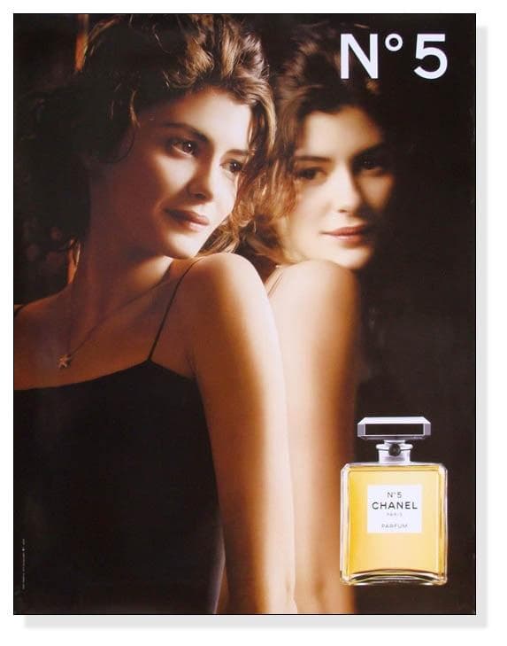 額装品/シャネル 2011年　オドレイ・トトゥ/フォト/ポスター/インテリア