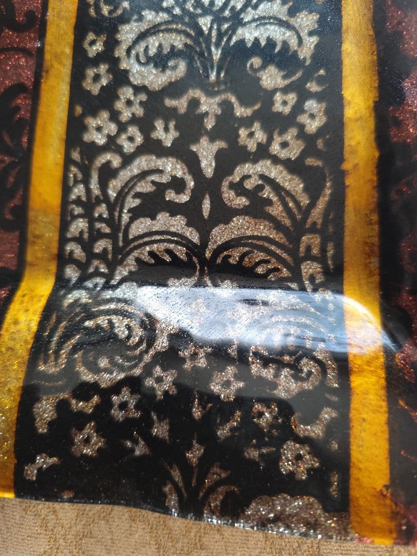 ガラス皿　ガラス細工　海外製品