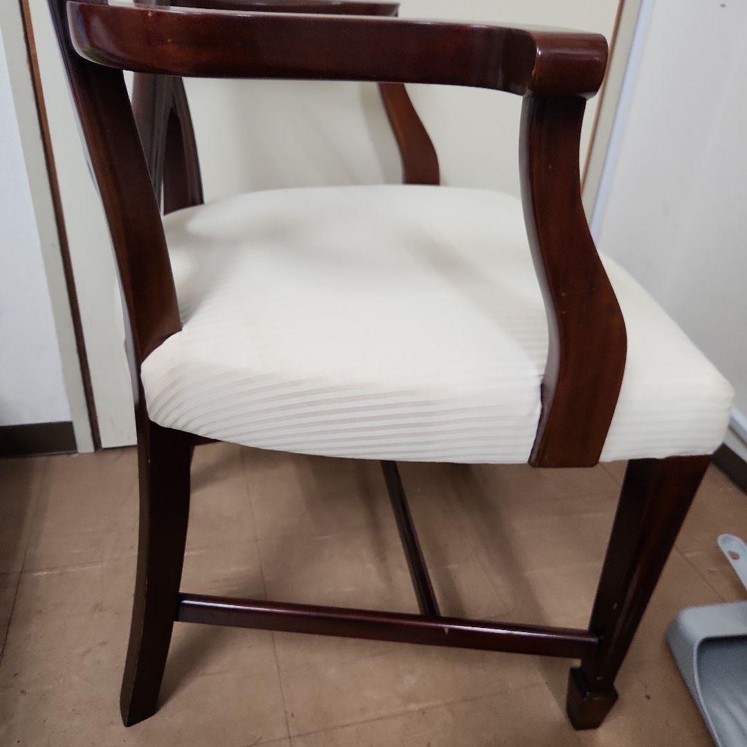 ダークブラウン アンティークチェア