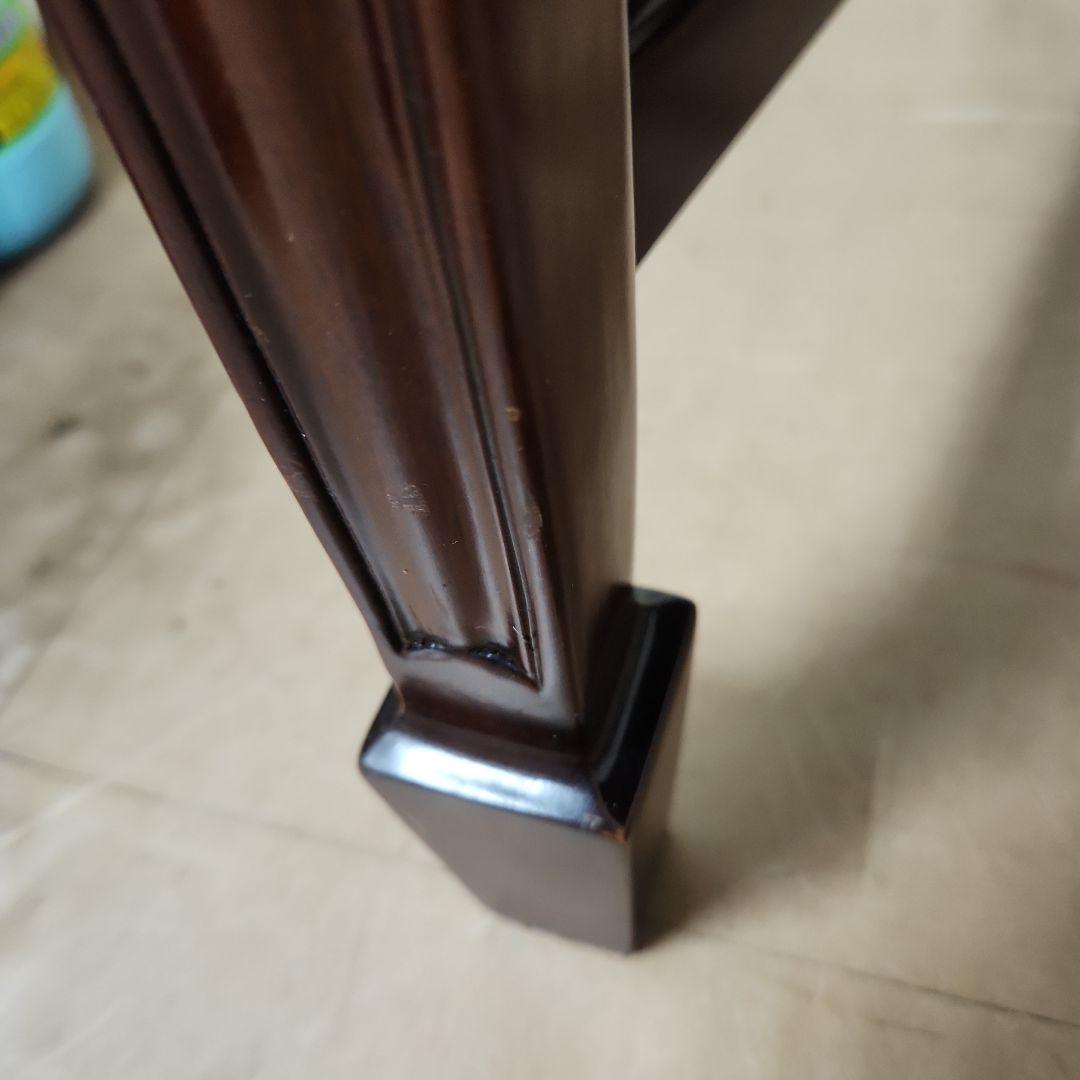 ダークブラウン アンティークチェア