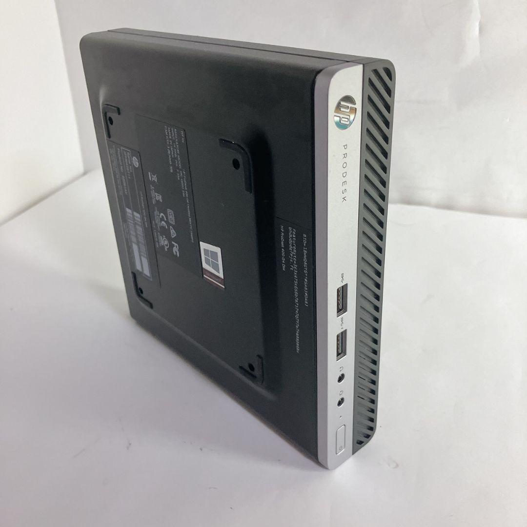 ミニPC HP ProDesk400G4DM Corei5-8500T 8GB