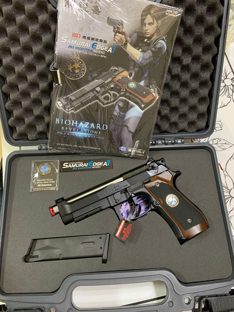 未使用品　東京マルイ M9A1 サムライエッジ ジルバレンタインバイオハザード