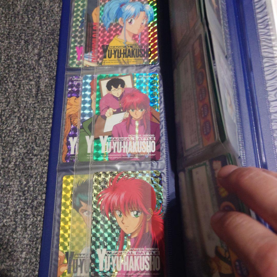 幽遊白書 カードダス アマダ ヒーローコレクション アルバム+カード